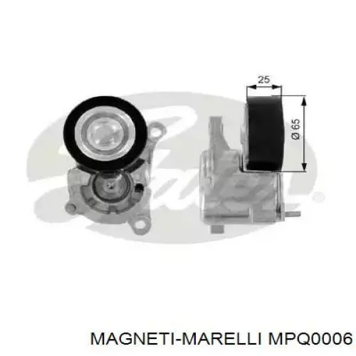 Натяжной ролик Magneti Marelli MPQ0006 цена, от 8.74 USD
