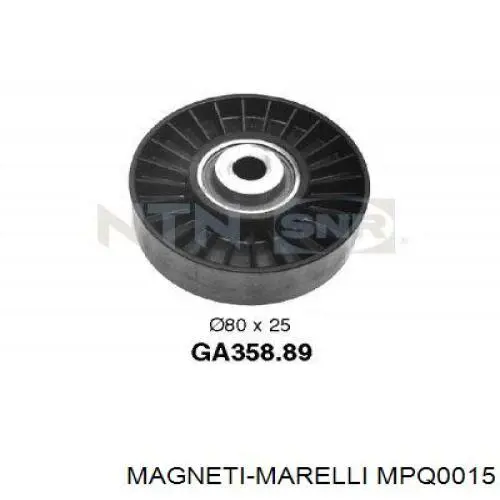 Паразитный ролик приводного ремня Magneti Marelli MPQ0015 цена, от 13.59 USD