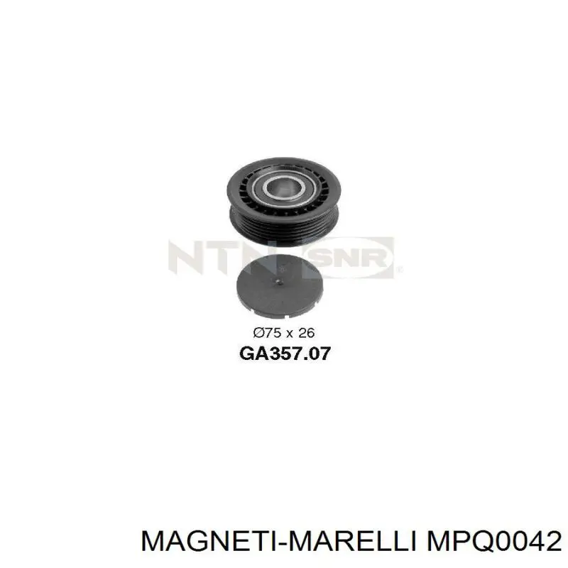 Натяжной ролик MPQ0042 Magneti Marelli