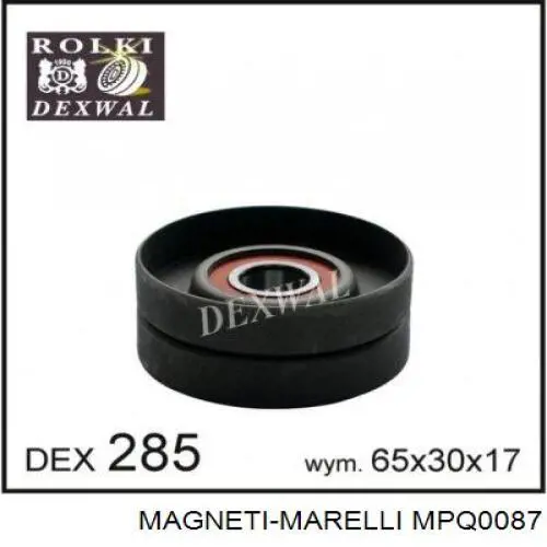 MPQ0087 Magneti Marelli натяжной ролик