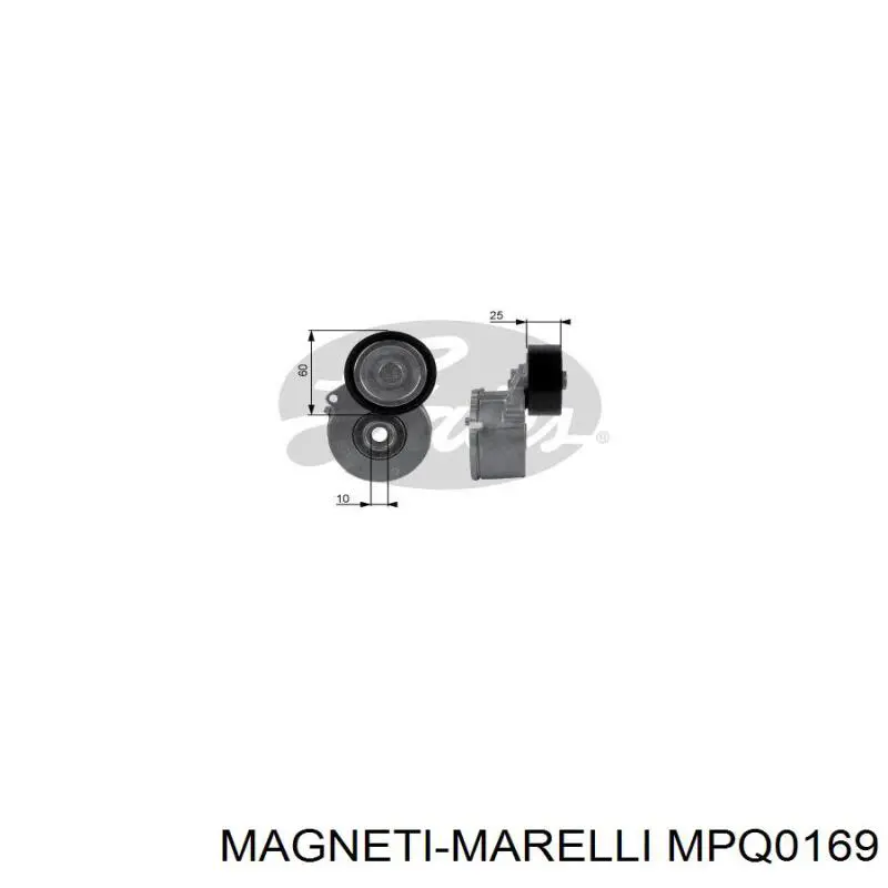 MPQ0169 Magneti Marelli Натяжитель клинового ремня