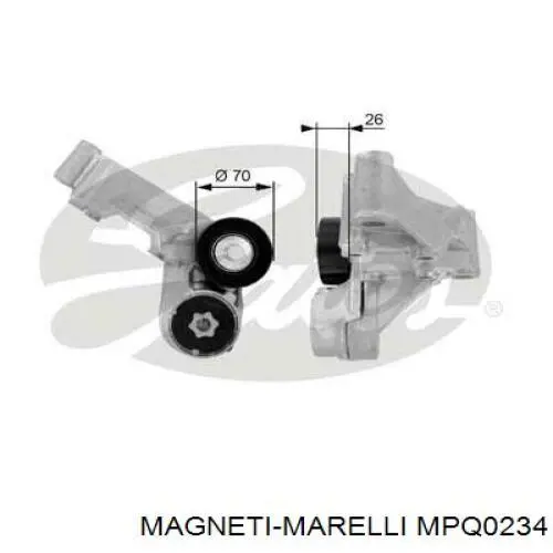 Натяжной ролик MPQ0234 Magneti Marelli