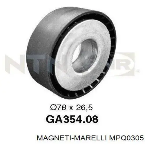 Купить MPQ0305 Magneti Marelli Натяжной ролик