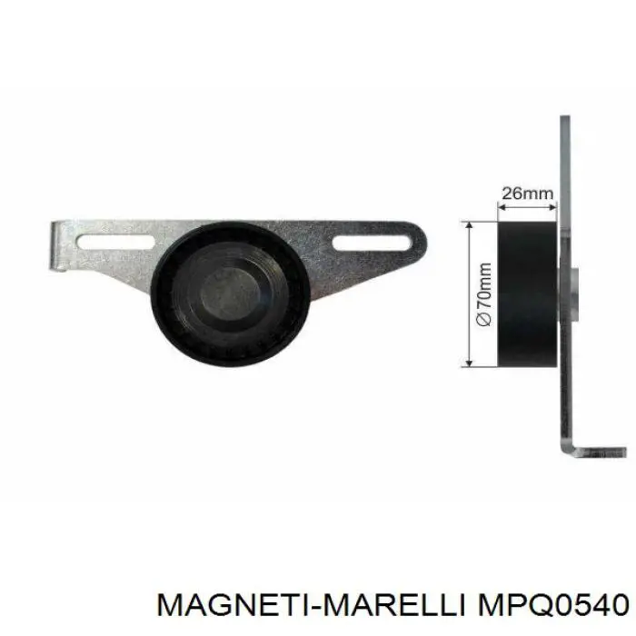 MPQ0540 Magneti Marelli Натяжитель клинового ремня