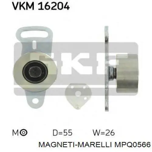 Ролик ремня ГРМ, паразитный Veltex C705