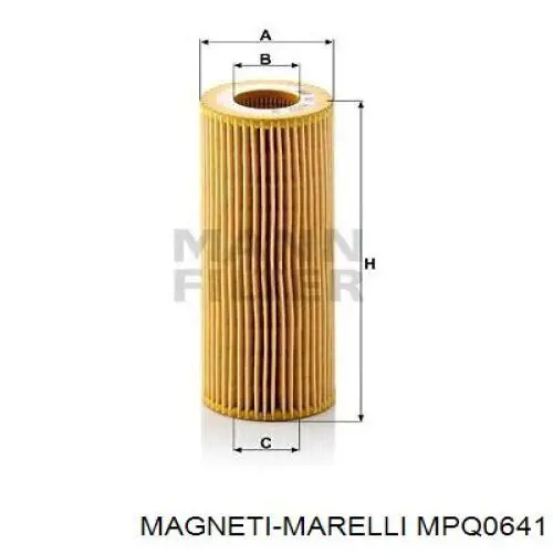 Натяжной ролик Magneti Marelli MPQ0641 цена, от 11.25 USD