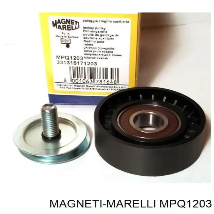 MPQ1203 Magneti Marelli паразитный ролик