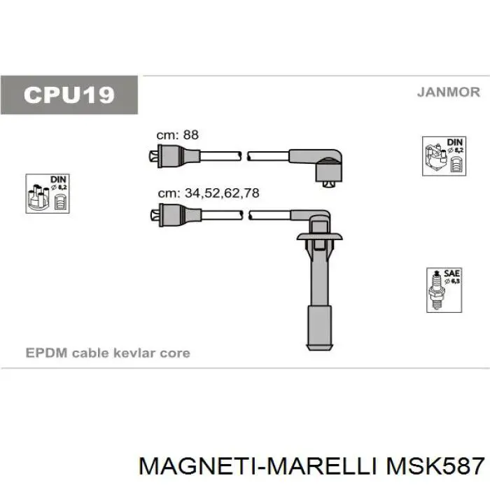  MSK587 Magneti Marelli