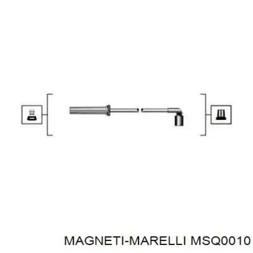 Высоковольтные провода MSQ0010 Magneti Marelli