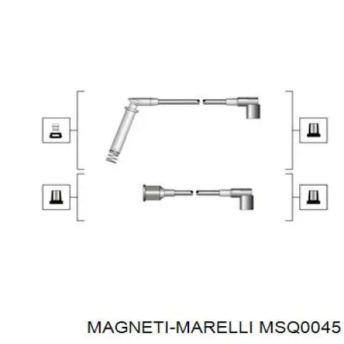 MSQ0045 Magneti Marelli высоковольтные провода