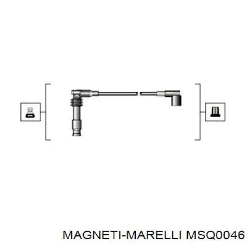 Высоковольтные провода MSQ0046 Magneti Marelli