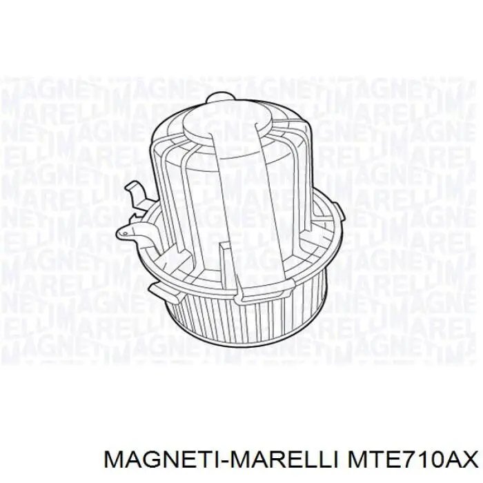 Вентилятор печки MTE710AX Magneti Marelli