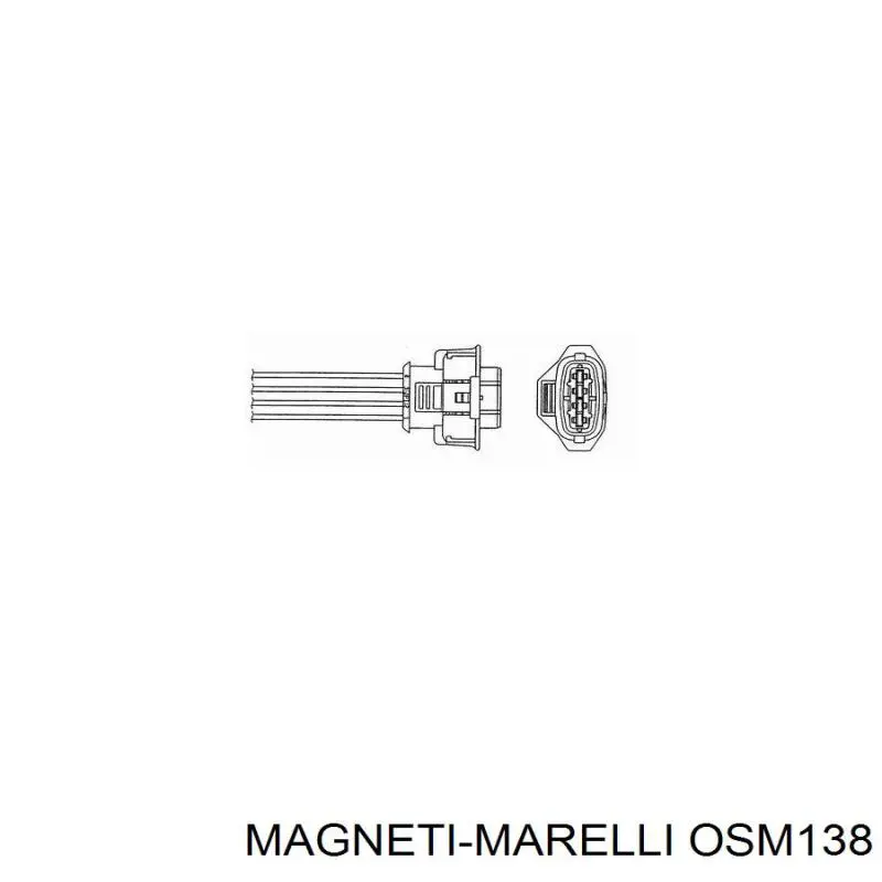 Лямбда-зонд OSM138 Magneti Marelli