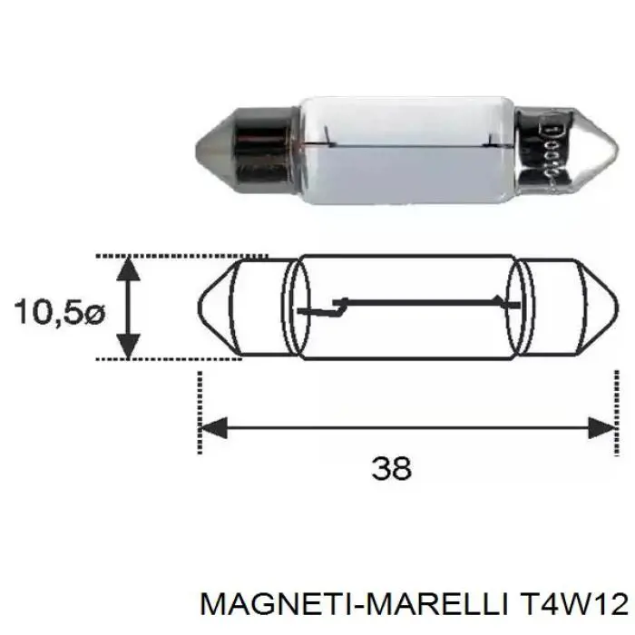 T4W12 Magneti Marelli Лампа