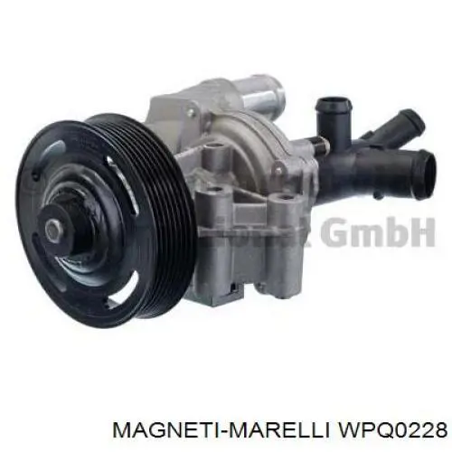Bomba de agua WPQ0228 Magneti Marelli