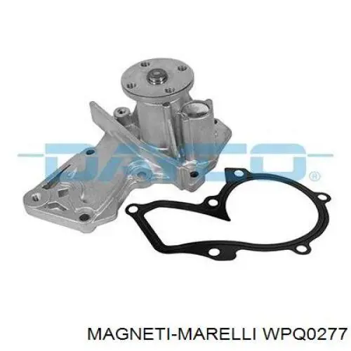 Bomba de agua WPQ0277 Magneti Marelli