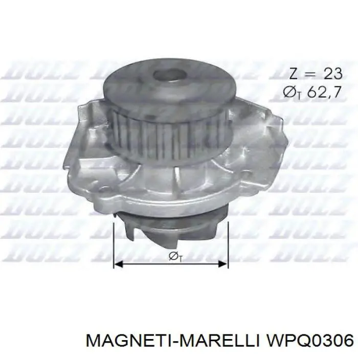 Помпа WPQ0306 Magneti Marelli