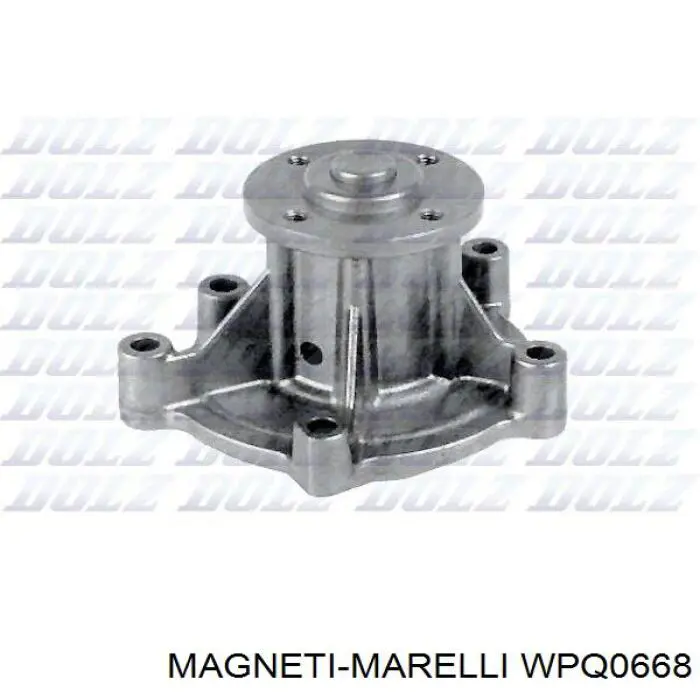 Bomba de agua WPQ0668 Magneti Marelli