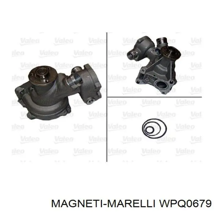 WPQ0679 Magneti Marelli Насос водяной