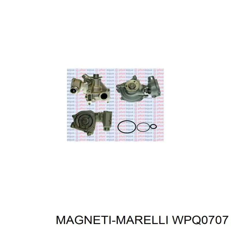 Bomba de agua WPQ0707 Magneti Marelli