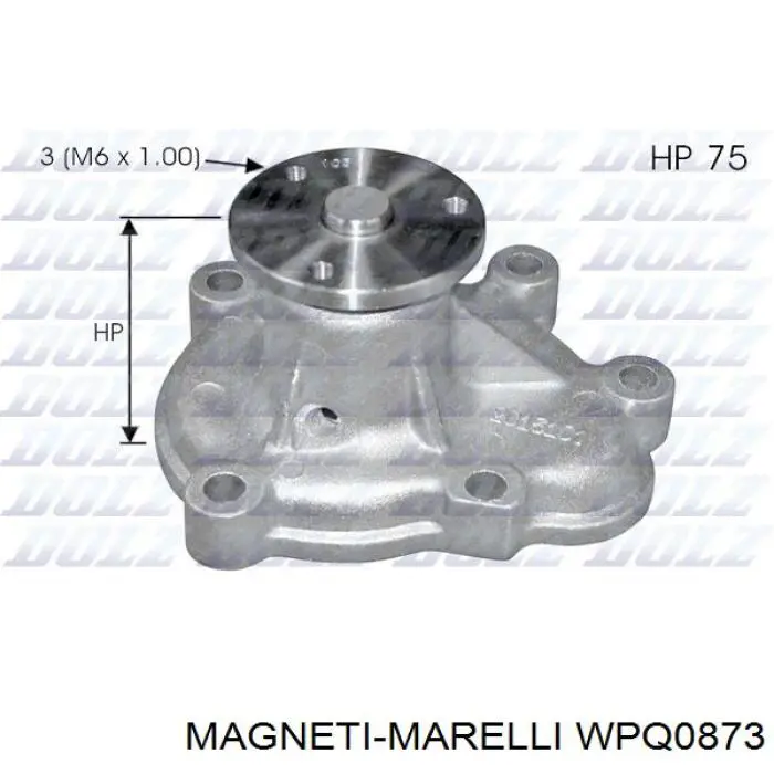 Помпа WPQ0873 Magneti Marelli