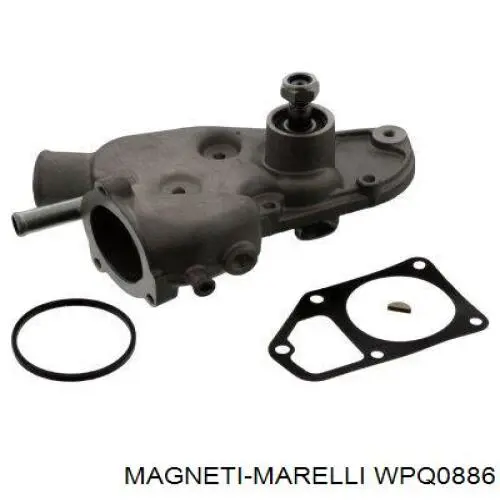 Bomba de agua WPQ0886 Magneti Marelli