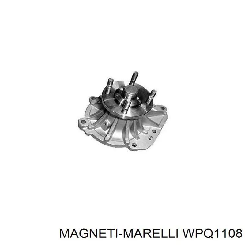 Bomba de agua WPQ1108 Magneti Marelli
