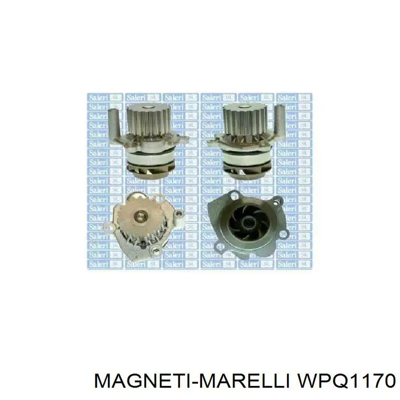 Помпа охлаждения Magneti Marelli WPQ1170 цена, от 30.85 USD