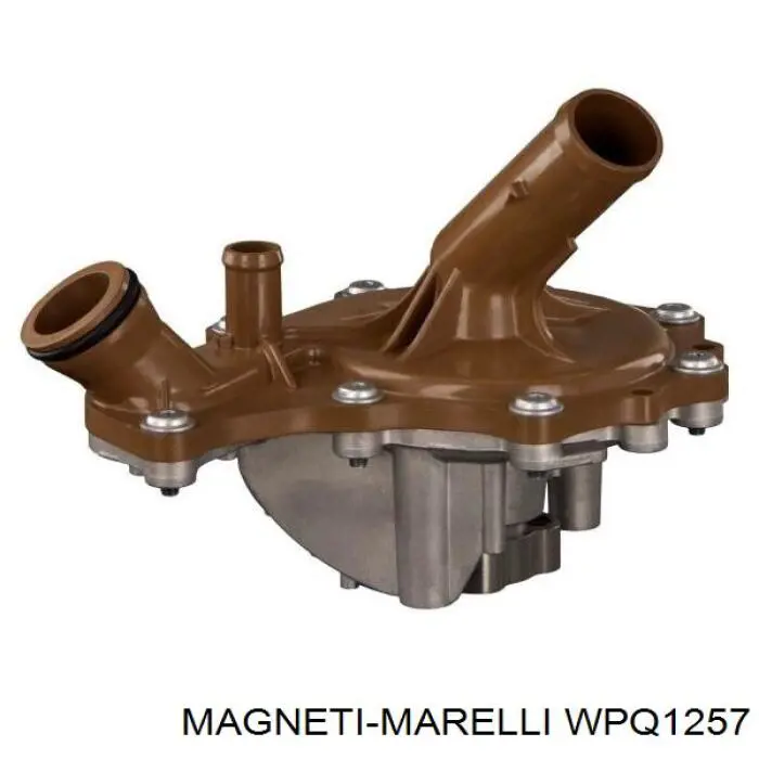 Помпа водяная (насос) охлаждения, в сборе с корпусом WPQ1257 Magneti Marelli