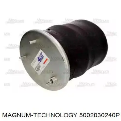 5002030240P Magnum Technology coxim pneumático (suspensão de lâminas pneumática do eixo traseiro)