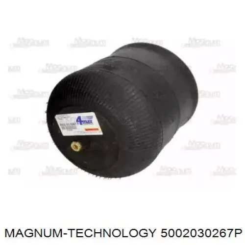 5002030267P Magnum Technology coxim pneumático (suspensão de lâminas pneumática do eixo traseiro)