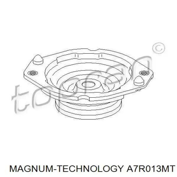 Опора переднего амортизатора RESM020 Kautek