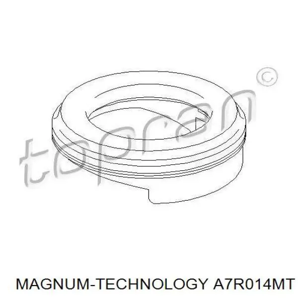 7700760574 Renault (RVI) Подушка амортизатора переднего