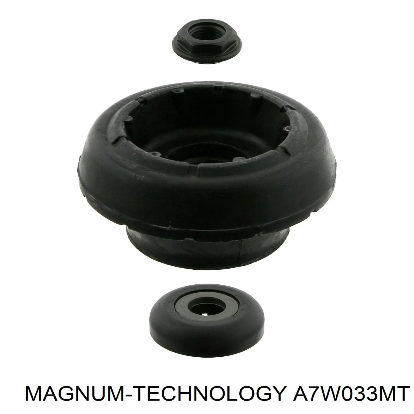 A7W033MT Magnum Technology Подушка амортизатора переднего
