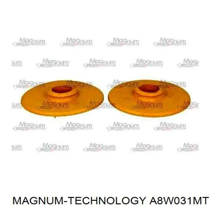 Проставка (резиновое кольцо) пружины задней верхняя Magnum Technology A8W031MT