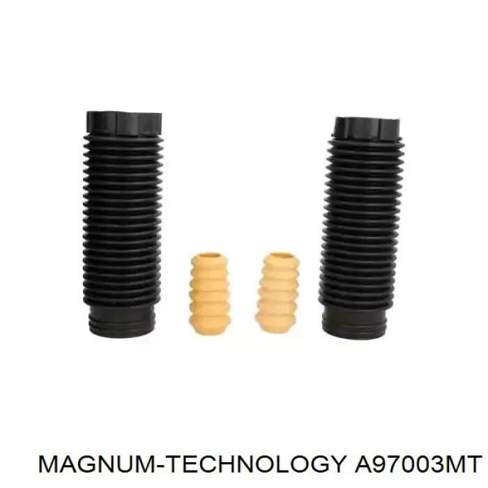 A97003MT Magnum Technology pára-choque (grade de proteção de amortecedor traseiro + bota de proteção)
