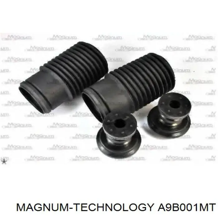 Буфер (отбойник) амортизатора переднего + пыльник A9B001MT Magnum Technology