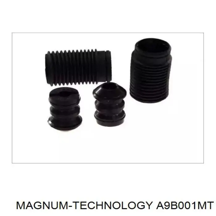 A9B001MT Magnum Technology буфер (отбойник амортизатора переднего + пыльник)