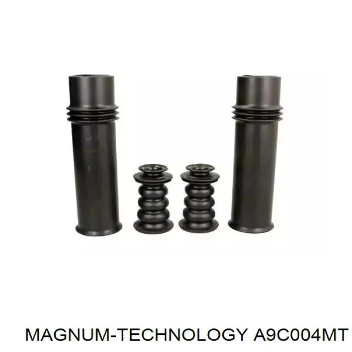 A9C004MT Magnum Technology pára-choque (grade de proteção de amortecedor traseiro + bota de proteção)