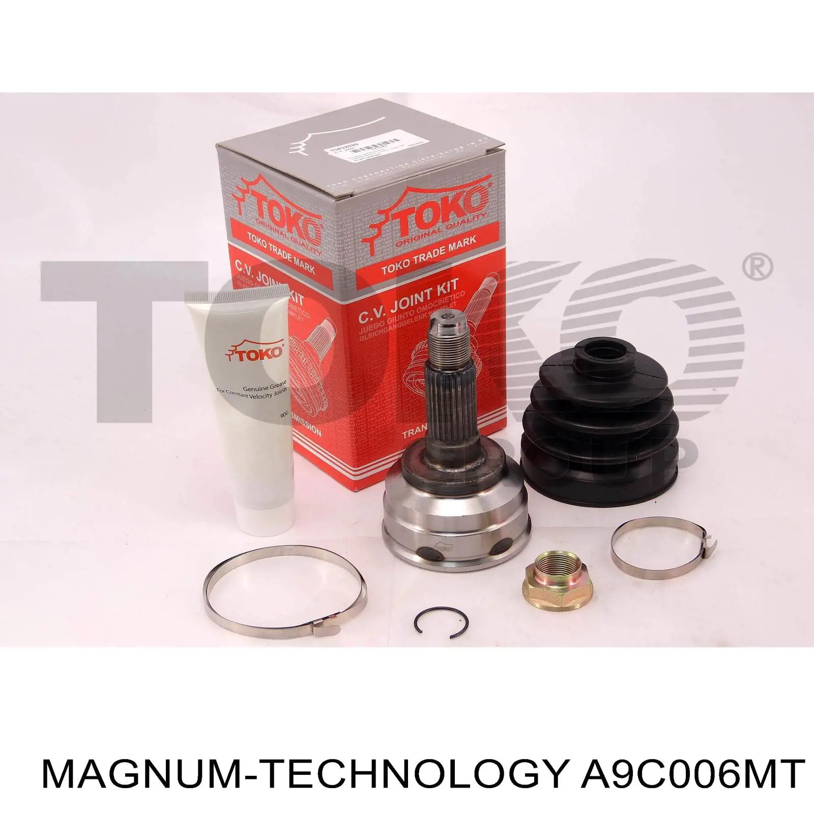 Купить A9C006MT Magnum Technology Буфер (отбойник) амортизатора переднего + пыльник