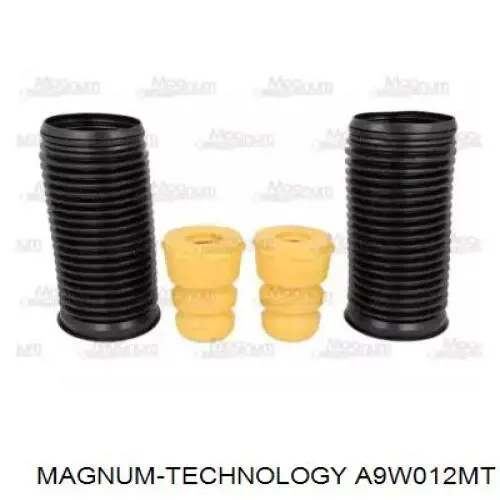 A9W012MT Magnum Technology pára-choque (grade de proteção de amortecedor dianteiro + bota de proteção)