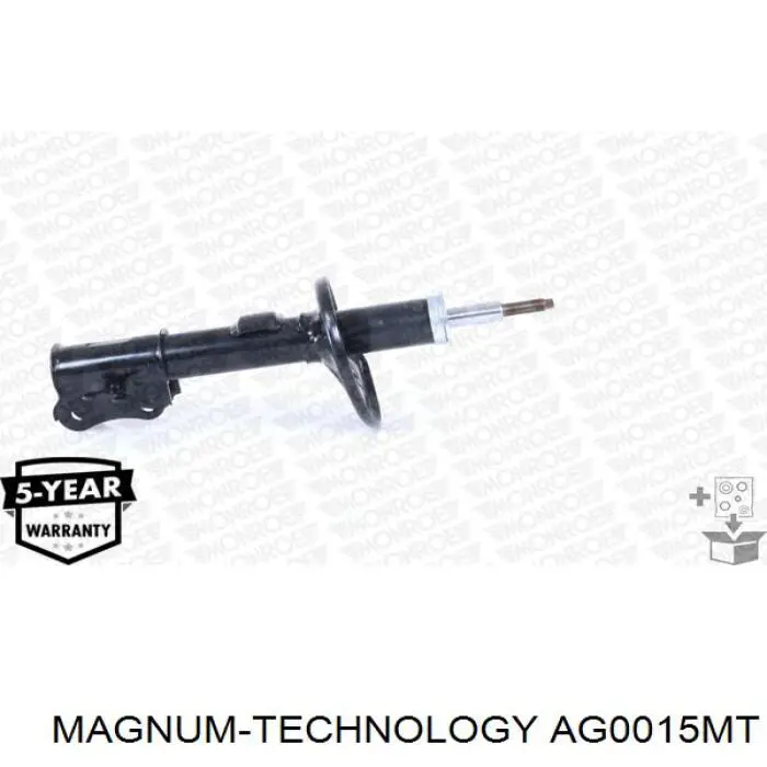 Амортизатор передній, правий AG0015MT Magnum Technology