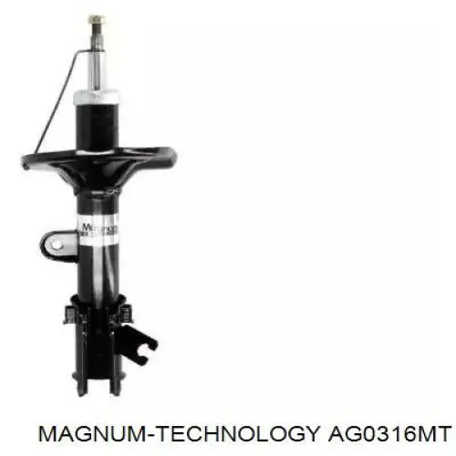 AG0316MT Magnum Technology amortecedor dianteiro direito