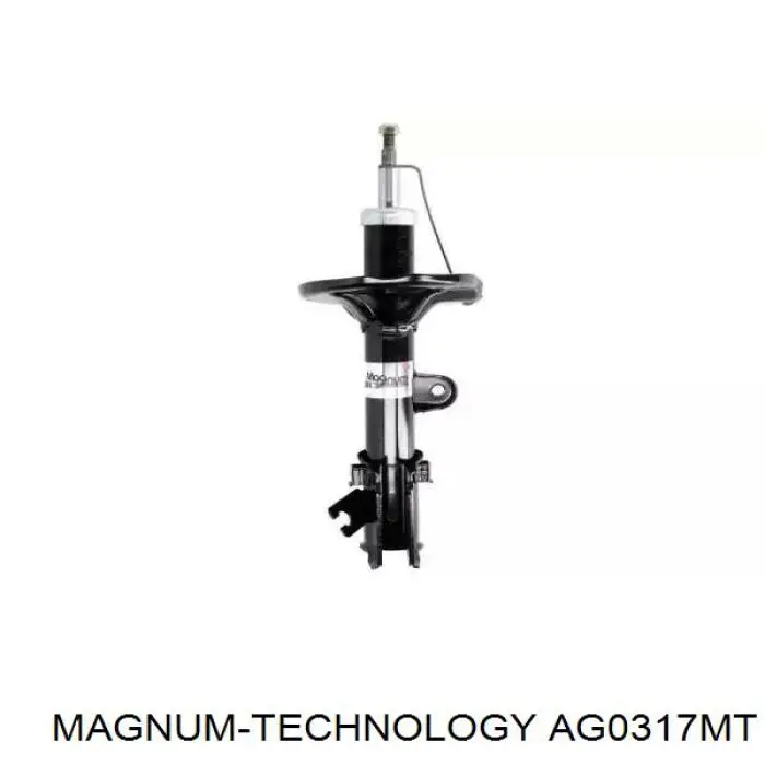 AG0317MT Magnum Technology amortecedor dianteiro esquerdo