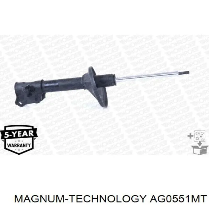 RS317604 Raiso Амортизатор задней подвески, левый