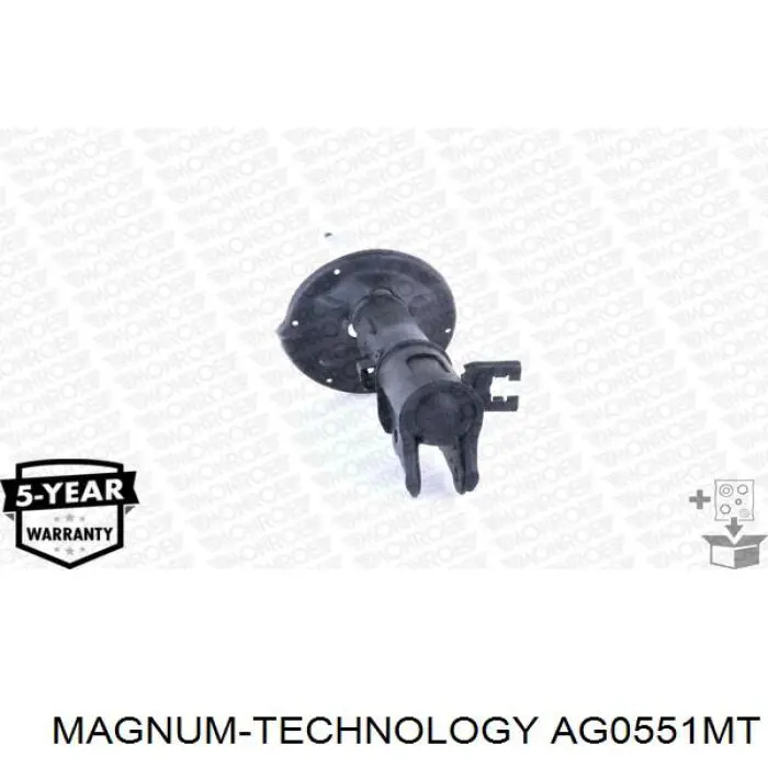 Амортизатор задний левый RS317604 Raiso