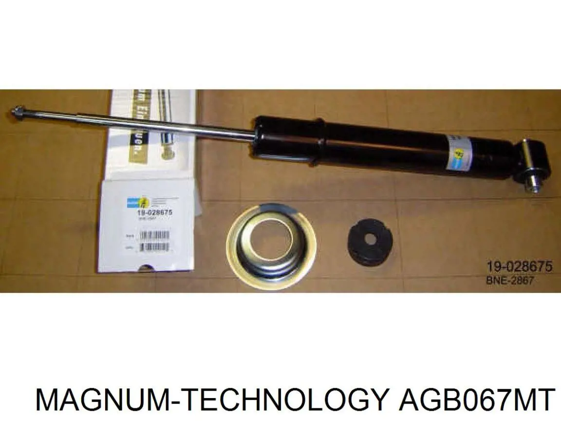 Стойка амортизатора задняя Magnum Technology AGB067MT цена, от 35.54 USD