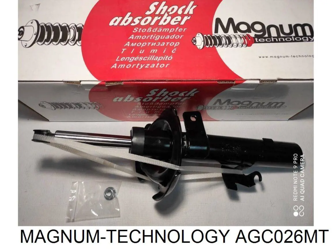 Купить AGC026MT Magnum Technology Амортизатор задней подвески