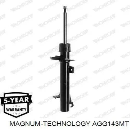 Амортизатор передней подвески левой Magnum Technology AGG143MT цена, от 36.01 USD
