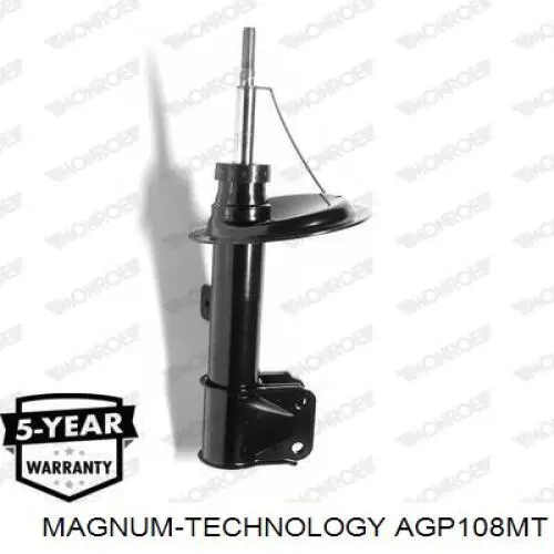 Купить AGP108MT Magnum Technology Амортизатор подвески передний левый
